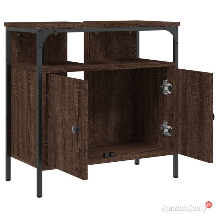 Szafka pod umywalkę brązowy dąb 60x30x60 mazowieckie Warszawa