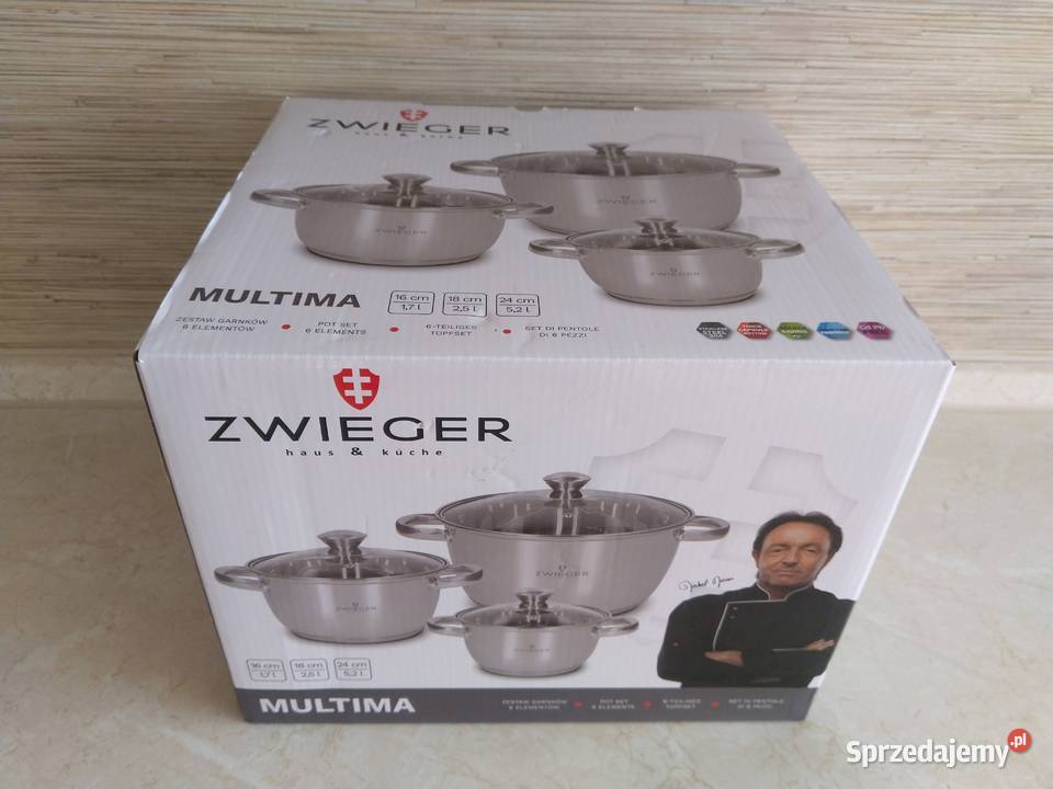 NAJTANIEJ Zestaw Garnków 3 Garnki 16 18 24 Zabrze