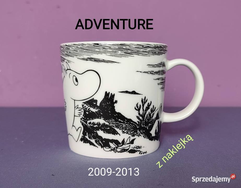 Muminki KUBEK Moomin Arabia Finland ADVENTURE małopolskie Jasień