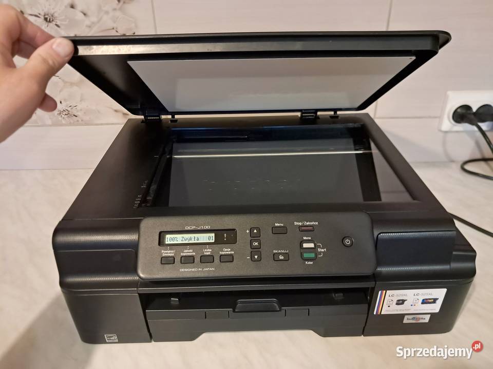 Tania w eksploatacji drukarka BROTHER DCP J100 w
