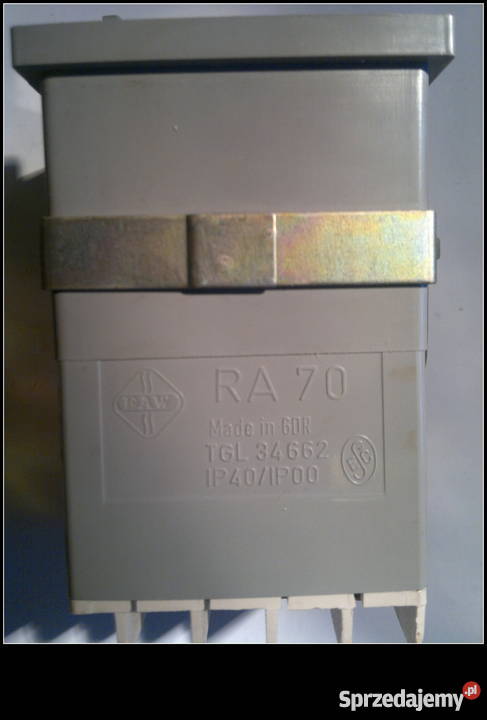 Przekaźnik sygnalizacyjny RA 70 Elektryka i akcesoria Dąbrowa Górnicza sprzedam