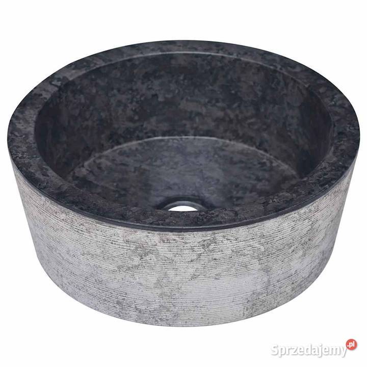 vidaXL Umywalka czarna 40x15 marmurowa SKU149178 Warszawa