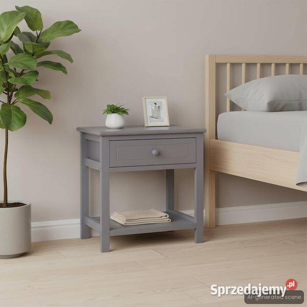 vidaXL Szafka nocna szara 40 x 29 x 42 SKU284050 Warszawa