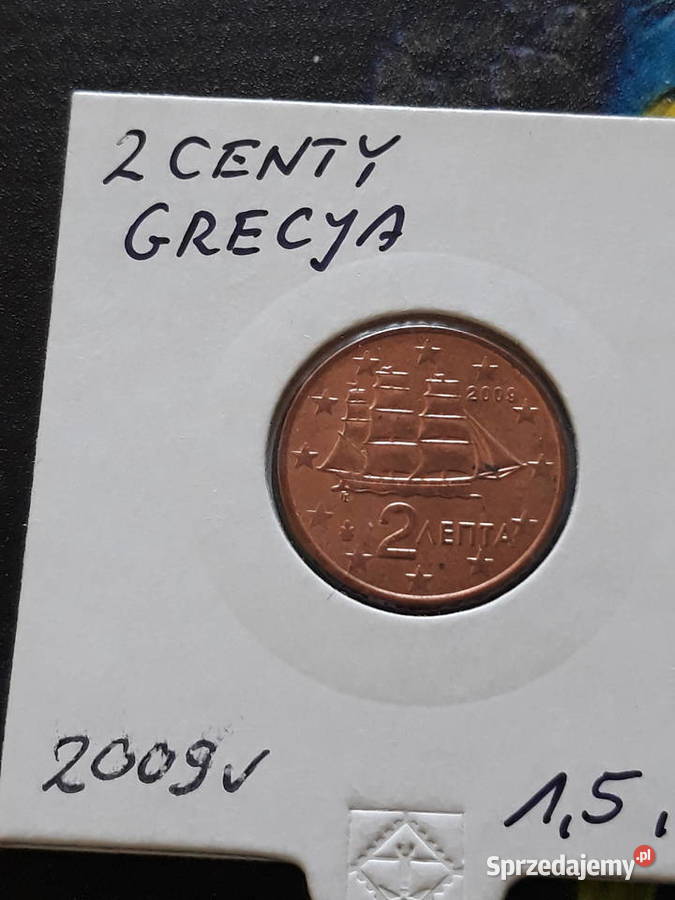 2 Eurocenty Grecja 2009 r Konin