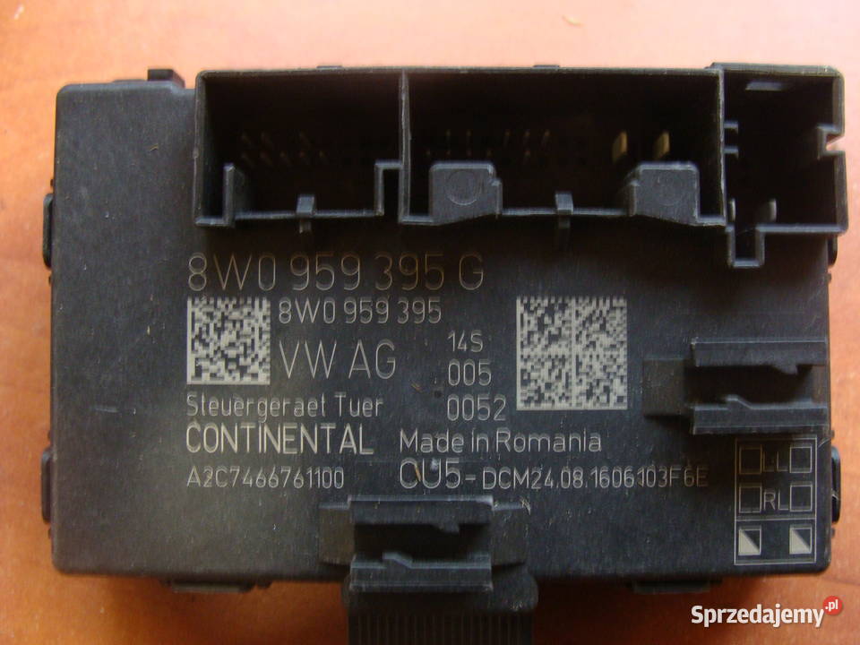 AUDI A4 B9 A5 STEROWNIK MODUŁ DRZWI 8W0959395G osobowe zachodniopomorskie