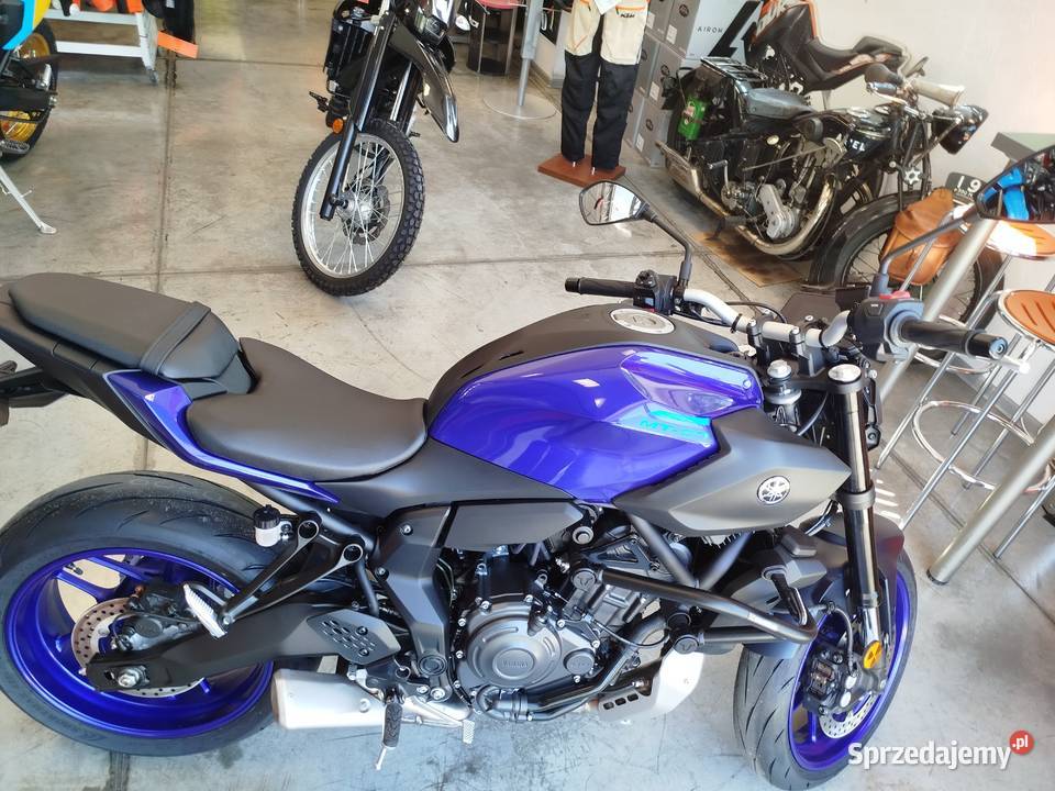 Yamaha MT07 Salon 2250 1 serwisie Gmole NOWA lubelskie