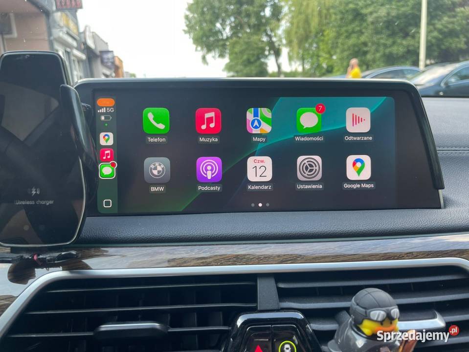 BMW aktywacja Apple CarPlay Mapy Aktualizacja