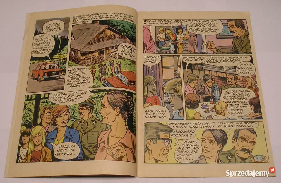 KAPITAN ŻBIK KTO ZABIŁ JACKA 1976 WYDANIE 1 miękka Komiksy łódzkie Łódź