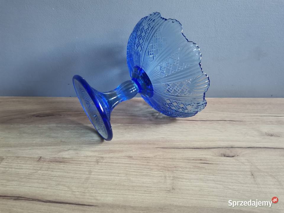 Stara niebieska patera owocarka kat 320 HSG