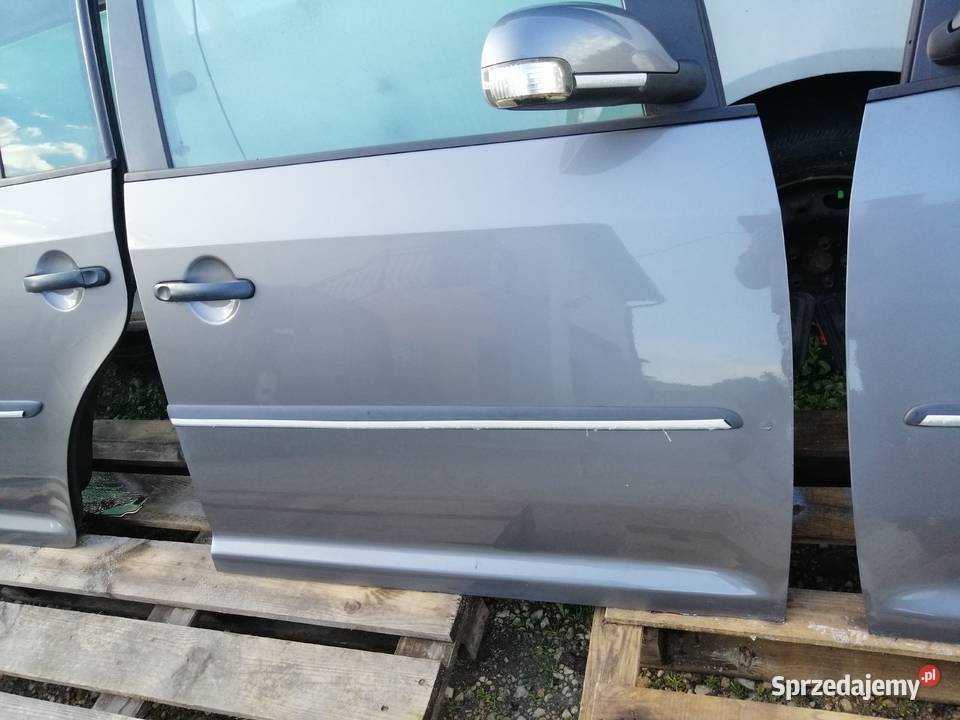 Volkswagen Touran Lift 20062010r drzwi kompletne Rok produkcji 2007 śląskie Jastrzębie-Zdrój