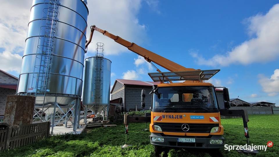 Podnośnik koszowy 27 m 350 Wumag Palfinger WT 180KM Łódź