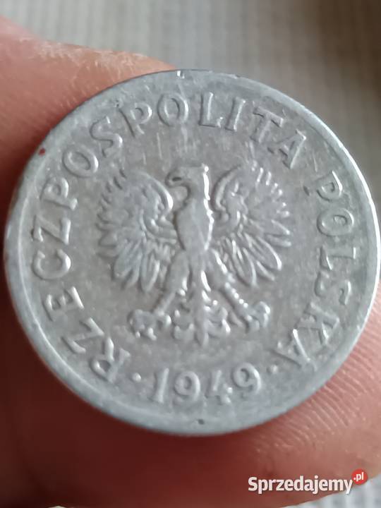Sprzedam monete 50 groszy 1949 vvvv Numizmatyka lubelskie Chełm