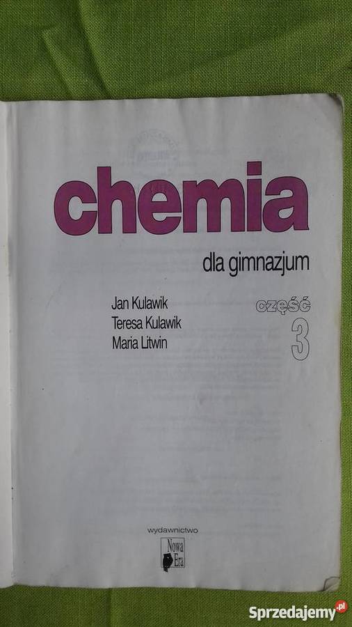 Chemia gimnazjum część 3