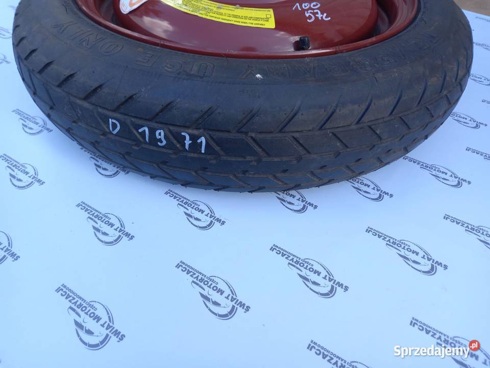 HONDA CIVIC VII koło dojazdowe 1257015 95M 4x100