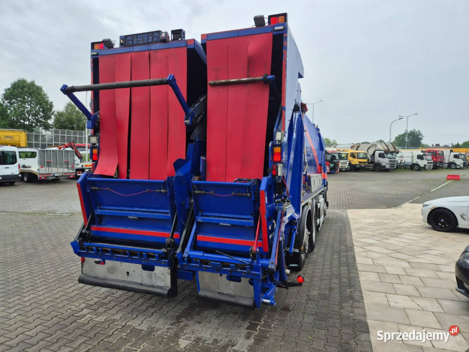 Scania P340 LB 6X2 ŚMIECIARKA 2 KOMORY JOAB Łaziska Górne sprzedam