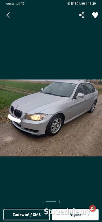 BMW E90 na części zderzak wnętrze alufelgi drzwi Wyposażenie wnętrza sprzedam