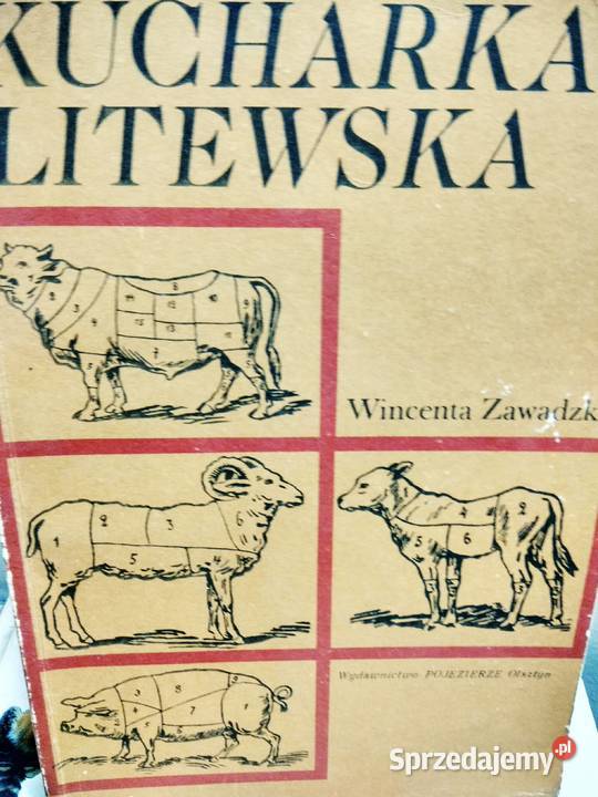 Kuchnia litewska przepisy kulinarne antykwariat Warszawa