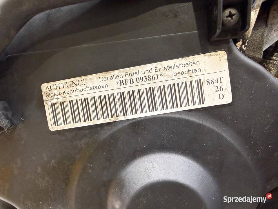 SILNIK Audi A4 B6 B7 18 T TURBO 163 KOMPLETNY osobowe Rudka