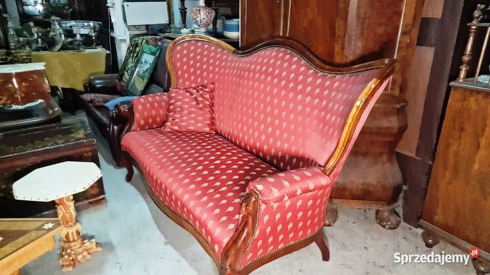 Sofa Ludwikowska 19 wiek antyk w idealnym stanie