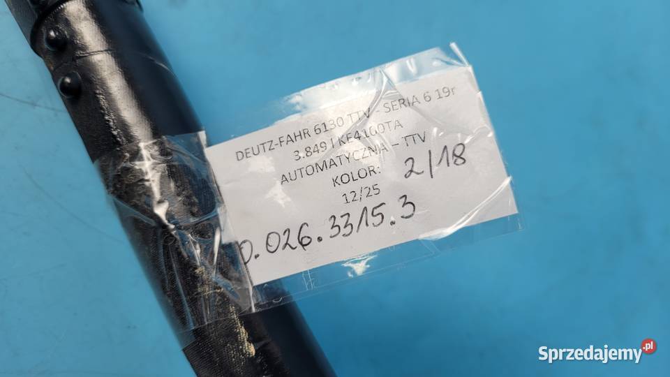 DEUTZFAHR 6130 TTV PRZEWÓD RURA HYDRAULICZNA kujawsko-pomorskie Kolno