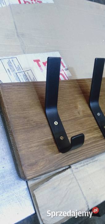 Haczyk wieszak loft producent czarny mat Warszawa sprzedam