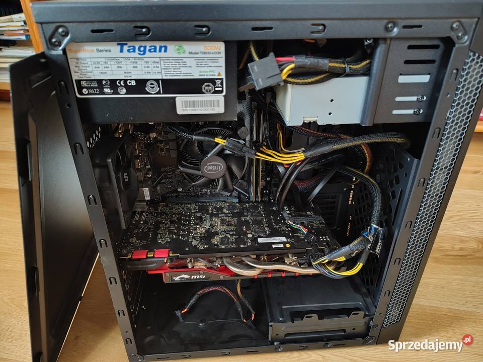 Komputer stacjonarny do gier i pracy Intel Core Radzewice