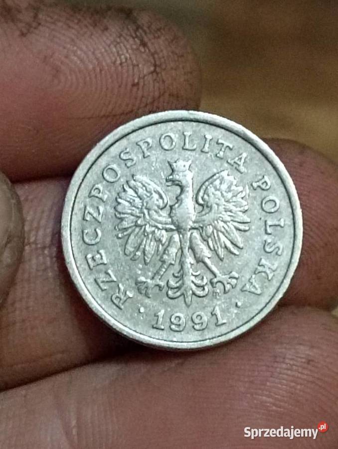 Sprzedam czwarta monete 50 groszy 1991 r Chełm