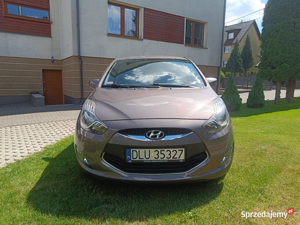 Hyundai ix20 SALON POLSKA NISKI PRZEBIEG BENZYNA kupiony w polskim salonie Trzebnica sprzedam