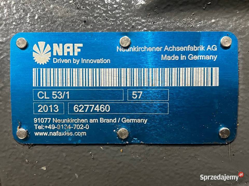 NAF CL 531 6277460 Obudowa środkowa