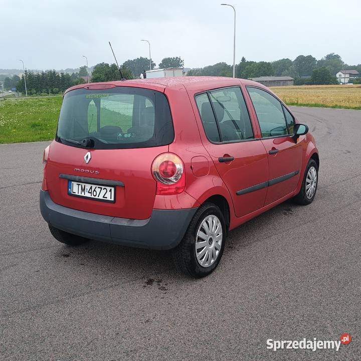 Renault Modus 12 Benzyna 2006 Sprzedaz Zamiana Bychawa