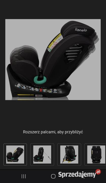 Fotelik samochodowy NOWY