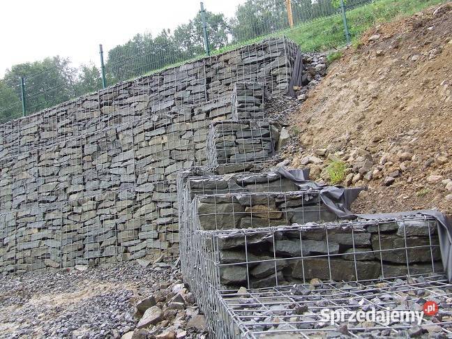 Gabiony zgrzewane 1x1x05 m drut 4 mm oczko Bydgoszcz