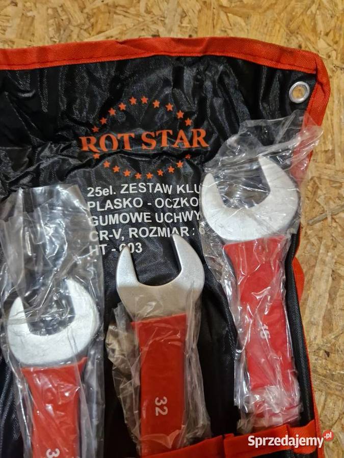 Zestaw Kluczy Płaskich Guma 636Mm 25El Mata Głogowa