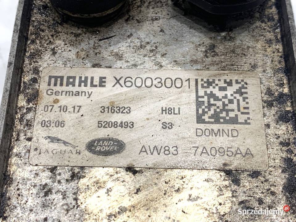 CHŁODNICA OLEJU JAGUAR XF II AW837A095AA 20 180 osobowe