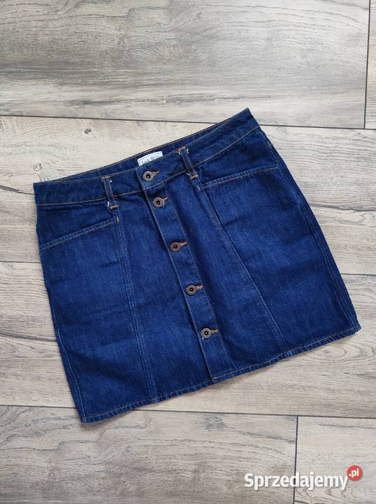 Dzinsowa spódnica Jack Wills Guziki 38 Jasło