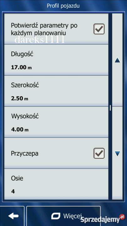 Nawigacja Igo Primo Truck TIR Ciężarowe MAPY lubuskie Gorzów Wielkopolski