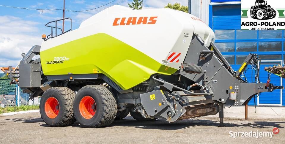 Claas QUADRANT 3300 RC TANDEM 2012 nieuszkodzony dolnośląskie Kudowa-Zdrój