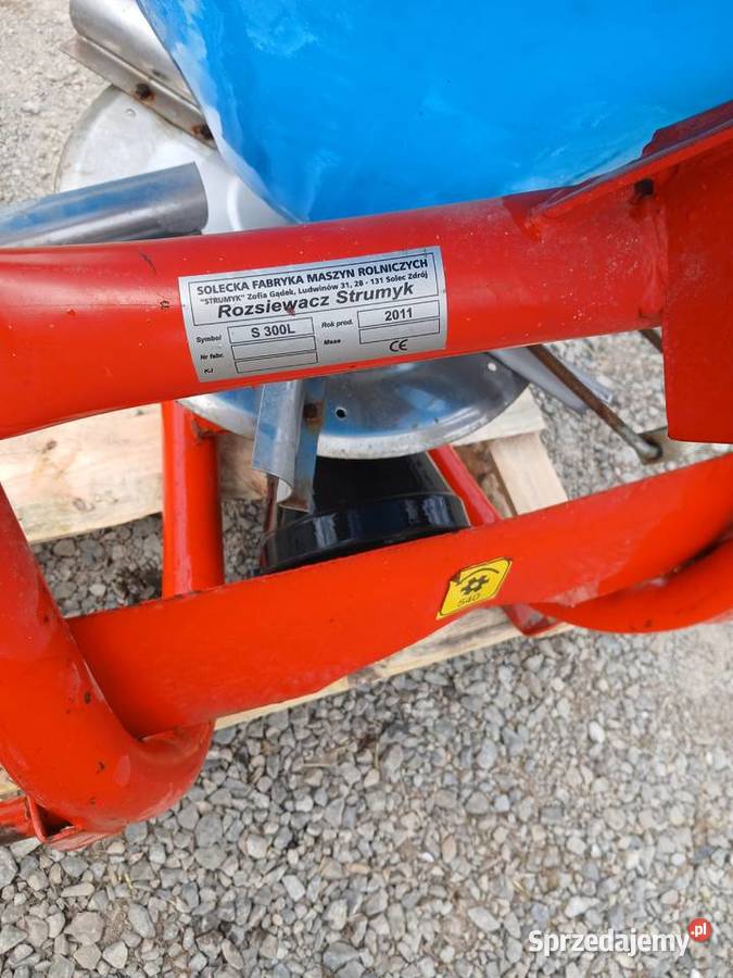 Rozsiewacz lejek 300l zadbany Wojciechów-Kolonia Piąta