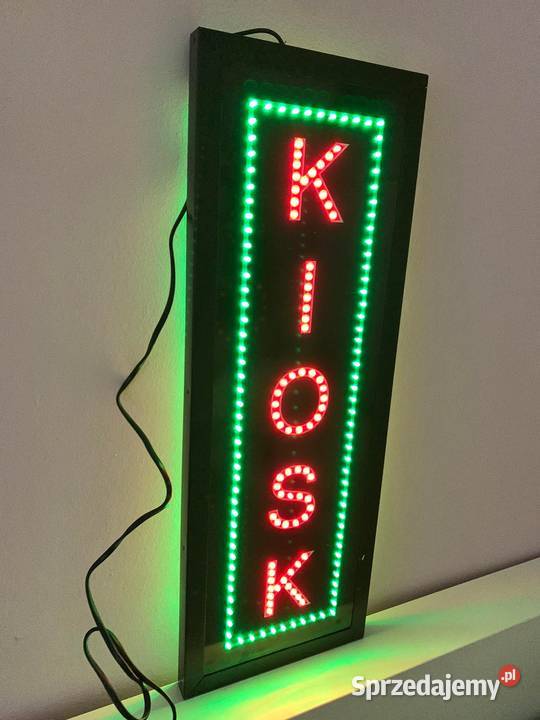 Tablica reklamowa LED KIOSK 70x25 zewnętrzna