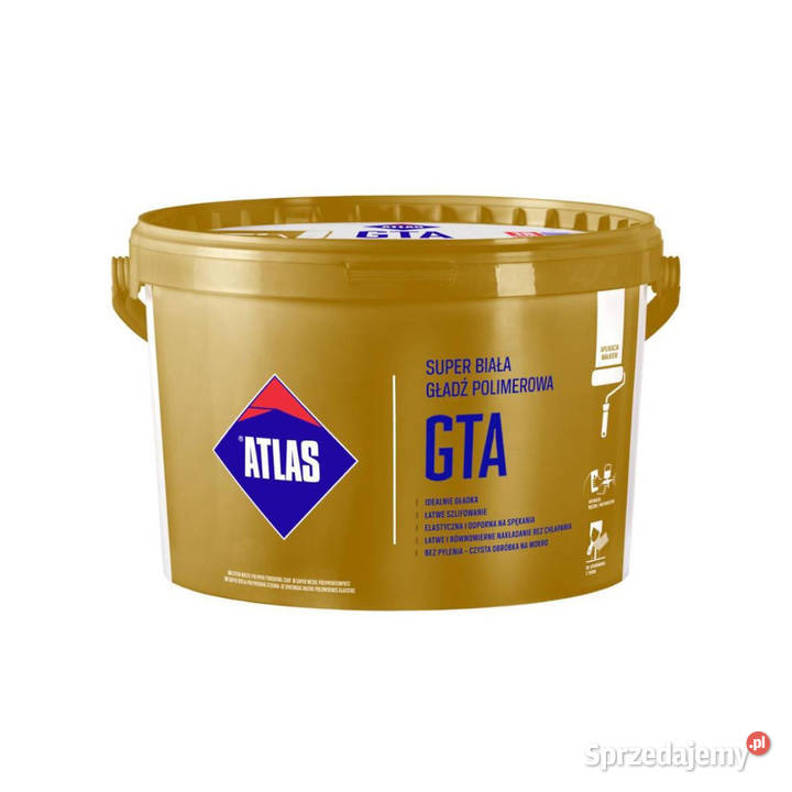 Atlas GTA super biała gładź polimerowa 18 Radom