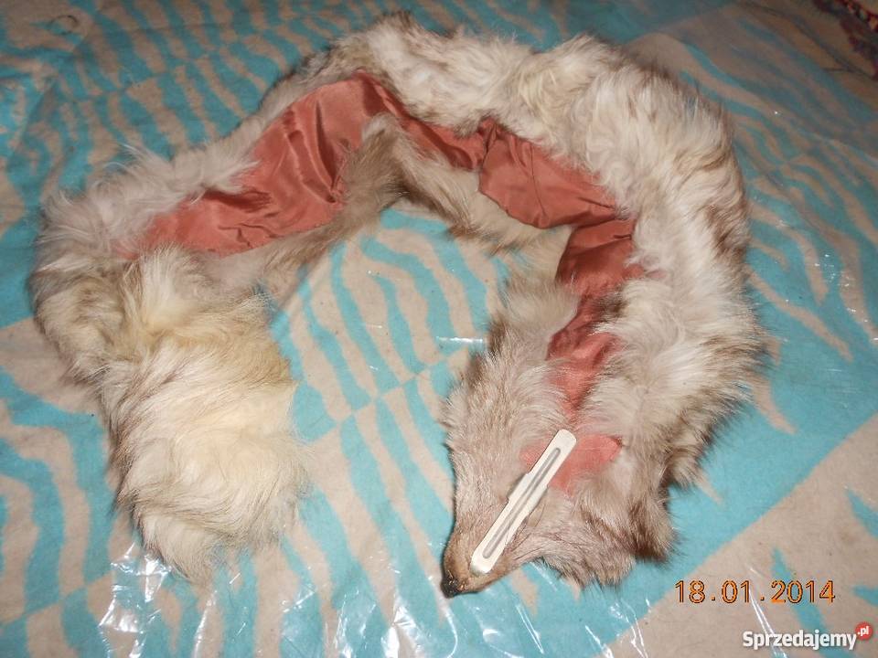 Szal z lisa pełnego nowy Ostrołęka sprzedam