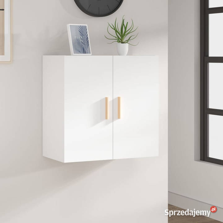Szafka wisząca biała 60x30x60 materiał Pozostałe mazowieckie sprzedam