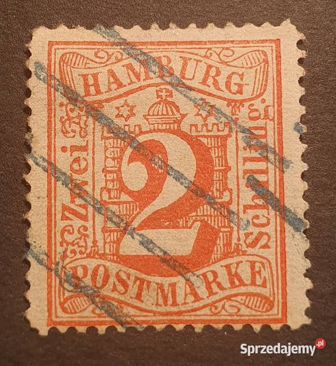 Prusy Hamburg 1864 Mi 13 dolnośląskie Wałbrzych