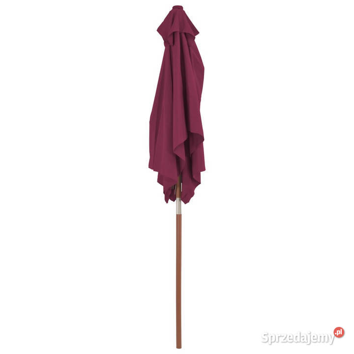 Parasol ogrodowy na drewnianym słupku 150 x 200 Parasole ogrodowe Warszawa