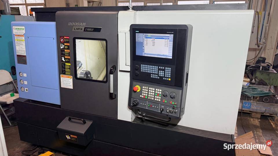 Centrum tokarskie CNC Doosan LYNX 2100LY Tarnowskie Góry