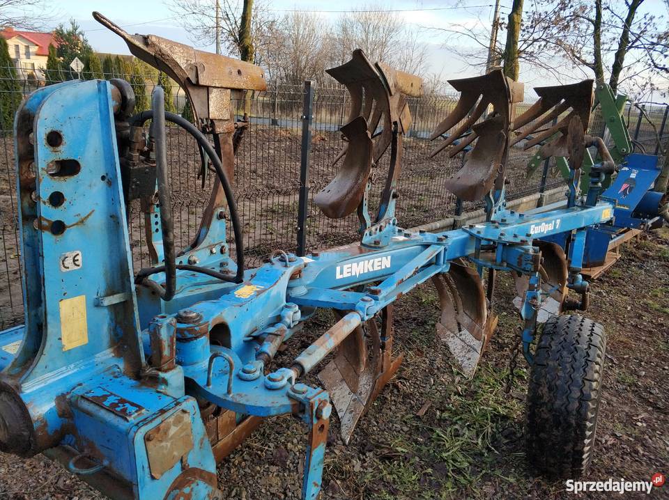 Lemken Europal 7 ażurowy Amazone Rabe kverneland Lemken Pługi Kobylanki
