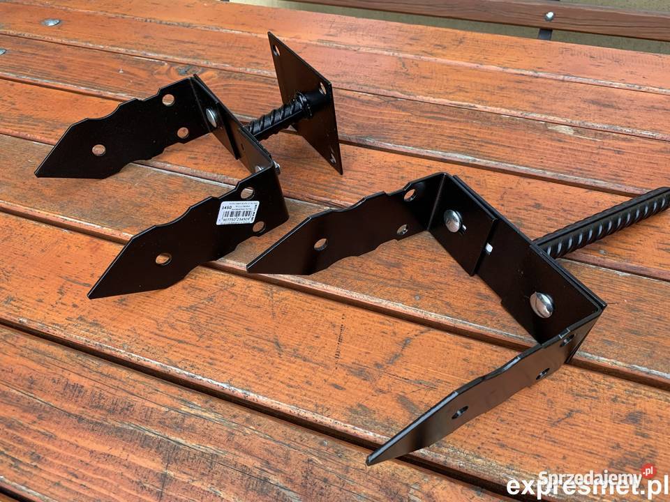 PODSTAWA SŁUPA WBIJANA kotwa regulowana Wspornik Wrocław