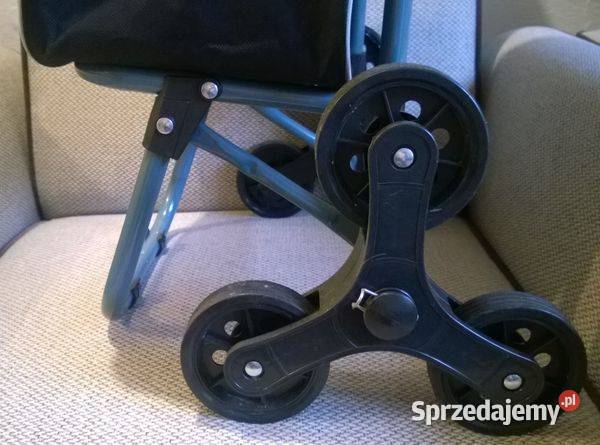 Torba na kółkach potrójnych wózek na zakupy śląskie Pszczyna
