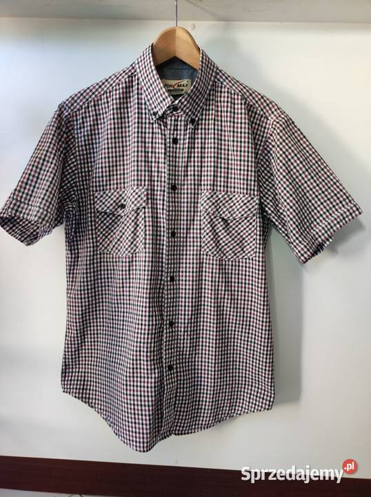 bawełniana elegancka koszula z kołnierzykiem