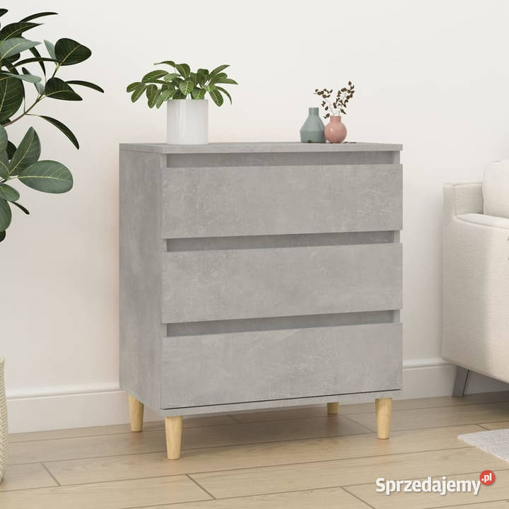 Komoda szarość betonu 60x35x70 materiał Warszawa